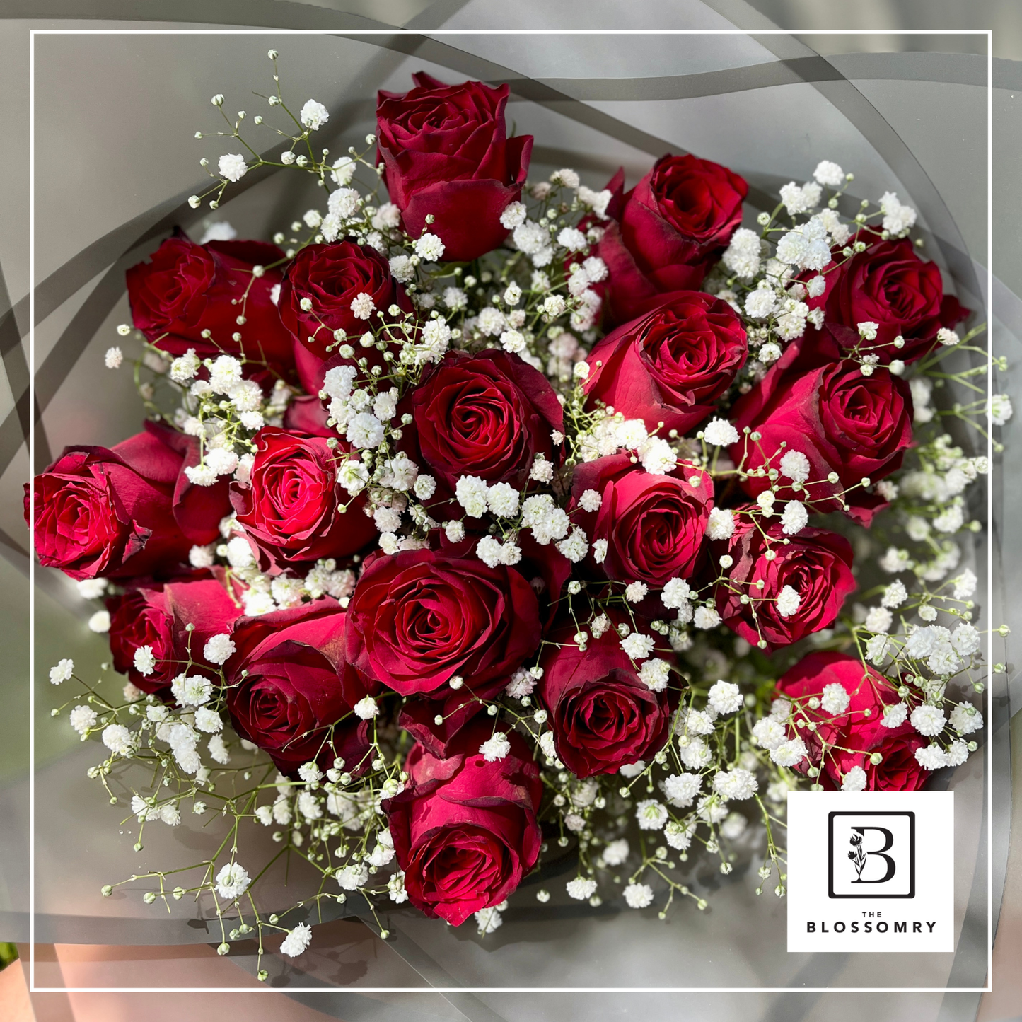 Classic Romance Bouquet | Red or Cerise