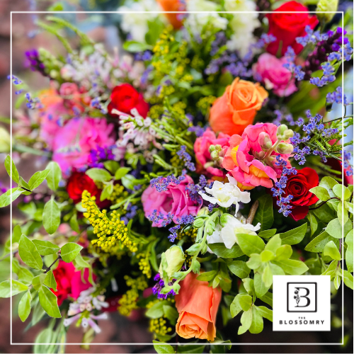 The Blossomry birthday flower arrangement – premium hand-selected blooms for celebrations
