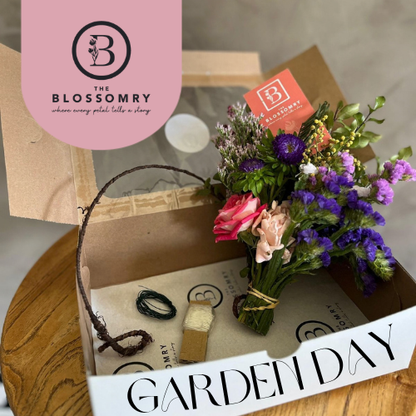 Garden Day DIY Flower Crown Box